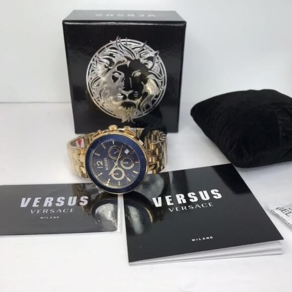 Original VERSUS VERSACE Logo Gent Chrono Men's Watch VSP764921 - Picture 9 of 11